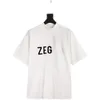 Дизайнерская футболка FOG Ze, незаменимая футболка с короткими рукавами для мужчин и женщин, свободная толстовка с круглым вырезом, американский хип-хоп, пуловеры, футболки s-xl