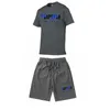 TRAPSTAR Trainingsanzug Set Männer T ShirtShorts Sets Sommer Sportswear Jogging Hosen Streetwear Harajuku Tops T-shirt Anzug 220707