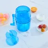 Ice Crusher Huishoudelijke handleiding Kleine Smoothie Machine Kraam maken Ice-Miaanse ijsbreker met de hand geschoren ijsmachine Ice Maker Machine