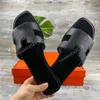 Top Quality Slipper Woman 2022 Summer Sandals Beach Slides Women Slippers Ladies Flip Flops Mules Office Sliders Wedding Dress Shoe Leather Stylish Solid Color