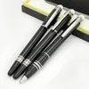 YAMALANG Luxury pens and Crystal head cover black roller ballpoint fountain pen with gift Refill