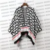 WomenS Cape Classical Womans Cloak With F logo Printed High Quallity Autumn Spring Winter Cardigan Free size Design Knitting Top Fringe Decoration