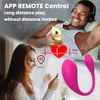 Longue Distance Contrôle APP Vagin Boules Portable Bluetooth Vibrateur pour Femmes G-spot Vibrateurs sexy Jouets Vibrant Oeuf