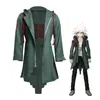 Takerlama Super Danganronpa 2 Nagito Komaeda Cosplay Giacca T-shirt Set Halloween arriva per donne uomini adulti vestiti Anime Y220516