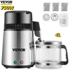 VEVOR 4L Pure Water Filter 304 Stainless Steel Home Water Bottle Drinking Distiller Machine Electric Dental Filtration Purifier 226903382