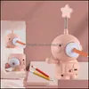 Other Home Garden Cute Cartoon Desk Lamp Mtifunctional Pen Holder Eye Protective Colorf Night Light For Bedroom Be Dhudc