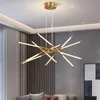 Moderne LED Kronleuchter Lampe Fernbedienung Für Wohnzimmer Esszimmer Schlafzimmer Küche Decke Anhänger Licht Design Suspension Lampen