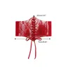 Belts Elegant Waist Trainer Women Corset Cincher Body Shaper Girdle Streetwear Decorations With Lace Floral Drop