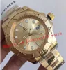 Men Watch Automatic Mechanical WristWatch YatchMaster 40MM Platinum Dial 116622 Floding Clasp Sapphire Man wristwatch