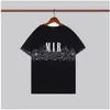 Brand Mens Womens T-shirts Imprimé homme T-shirt Top Quality Quality Cotton Tees Casual Short Hip Hop Streetwear Tees