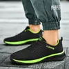 Black Sneakers Men Sport Shoes Mesh Breathable Mens Walking Ultralight Male Size 48 Tennis shoes homme 220527