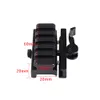 Scope Mounts 5-Slot 3-slot QD Lever Mount Adapter and Riser Medium Profile Black