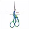 Hair Scissors Care Styling Tools Products Bird Hairdresser Vintage Crane Design Cutter Stainless Sharp Sewing Shears For Salons Use Drop D