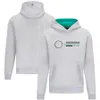 2022 F1 Jaqueta com Capuz Fórmula 1 Moletom Top Primavera Outono Esportes Masculinos Oversized Hoodie Personalizado Terno de Corrida Ventilador Casual Jaqueta com Capuz