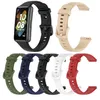 Siliconen horloge riemen riem sport slimme armband vervanging correa polsbandje voor huawei band 7 riem