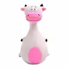 Jouets mignons pour animaux de compagnie, jouets sonores grinçants en Latex, éléphant vache, résistant aux morsures, jouet pour chiot, à mâcher, nettoyage des dents, produits pour petits et moyens chiens