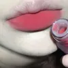 Lip Gloss Colors Hidratante antiaderente de xícara de veludo tingimento fosco de tinta fosca de tingimento d'água de longa duração Cosmeticslip coreano