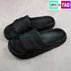 Fashion Cool Slippers with Og Box Sandales de plage magique Lime Desert Sand Designer Mens Womens Summer Sides Chaussures Gris noir