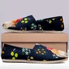 Пользовательские обувь Canvas Loafers Casual Sneaker Men Men Women Did Patter