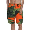 Мужские шорты Классическая военная камуфляжная доска Trenky Jungle Camouflage Customs Beach Short Bants Мужские шнурки милые плавающие сундуки 2xl