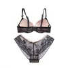 Filles Pas Cher Soutien-Gorge Ensemble Dentelle Floral Lingerie Push Up Mémoires Confort Personnalisé Et Culotte Sexy Dos Nu Sous-Vêtements L220726