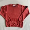 American solto suéter de mangas compridas 60643 Tide inseado do Autumn Ins2022 NOVO