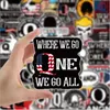 50pcs Trump Qanon Stickers graffiti Stickers for DIY Luggage Laptop Skateboard Motorcycle Bicycle Sticker