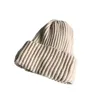 Bonnet/tête de mort unisexe doux couleur pure tricoté confortable chaud bonnet de neige double couche chapeau femme laine Style coréen casquetteBeanie/tête de mort Chur22