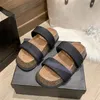 Mit Box Alexander Hausschuhe Männer Frauen Gesticktes Logo Ronan Slide Sandalen Weiß Schwarz Mode Herren Schuhe Strand Sandale Designer Slides