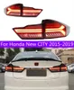 Accessoires de feux arrière LED automatiques pour Honda nouveau CITH 20 15-20 19 LED clignotants dynamiques DRL frein antibrouillard feu arrière de recul