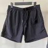 Shorts Summer Men's CP Fashion Beach Sweatpants Lens Metal Casual snabbtorkning 5 poäng Låg midja högkvalitativa beskyddade byxor