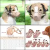 Aanpassing Pet Hond Snuit Veiligheid Ademend Puppy Grote Mond Masker Voor Kleine Medium Grote Honden Huisdieren Accessoires LLA12092 Drop Levering 2021 MAS