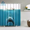 Животные слон акула осьминога оленя занавески для душа в ванной комнате водонепроницаем