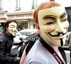 Yeni Vendetta Maske Anonim Maskesi Guy Fawkes Cadılar Bayramı Fantezi Elbise Kostüm Beyaz Sarı 2 Renkler Deniz BBA13018