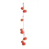 Party Decoration With Frost Simulation Persimmon Hanging Fake Autumn Red Fruit Famous Living Room PersimmonParty