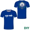 Cape Verde T Shirt DIY اسم مجاني رقم البرتغالية رب طباعة Kriolu Creole Text Flag CV Nation Arab GM P O Clothing 220611