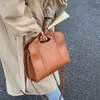 Women Brown Crossbody Bags Capacity Shoulder Bags Office Lady Handbags and Purses Luxury Designer Shopper Bag