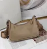 Borsa in nylon di alta qualità borsa a tracolla a catena a tre elementi donna borsa a tracolla portamonete portamonete donna tote 3 pezzi / set mini portafogli