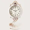 Wall Clocks Creative Home Clock Modern Design Luxury Classical Art Pendulum Relogios De Parede White KC50