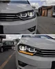 Bilstyling strålkastarenhet för VW Golf Sportsvan 2006-20 19 strålkastare LED Daytime Running Lights Tuning Accessories