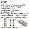 Other Lighting Accessories Wire Connector 222X 212 Universal Compact Wiring Connection Push-in Conductor Terminal Block Mini Fast Cable Conn