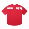 Koszulki Tshirt Summer Mass Mens Domens Projektanci T koszule długie rękawy dłonie dłonie litera bawełniane tshirty ubrania pochylenia z krótkim rękawem