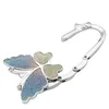 Schmetterlings-Handtaschenaufhänger, glänzend matt, Schmetterling, faltbarer Tischhaken für Tasche, Geldbörse, SN4318