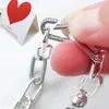 Nowy 925 Sterling Silver Charm Me Collection oko medalion wisiorek dla Pandora bransoletka Link kolczyk kształt dwa złącze pierścieniowe dla DIY tworzenia biżuterii