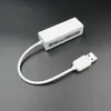 USB 2.0 Ethernet Adapter RJ45 Connectors LAN CARD 10/100 محول للكمبيوتر الشخصي Windows7 8 مع صندوق البيع بالتجزئة