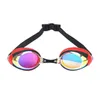 Femmes Man Coloré Natation Verres professionnels Arena Racing jeu Diving Surf Verres anti-brouillard Natation Lunettes G220422