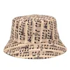 Berets Panama emmer hoeden dierenbrief print visser hoed zomerzon voor vrouwen mannen omkeerbare vissencapberetten Elob22