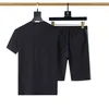 2022 Zomerbrief Shorts Pak 2pcs Set korte mouw T -shirt en shorts broek Lover Outfits Tracksuit set Track Suit Sportswear Suit