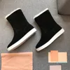 Fashion-Leather Winter warm snow Boots Fashion Designer round toes flat heel simple and elegant style