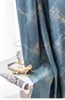 Gardin draperar moderna minimalistiska ljus lyxiga franska gardiner för vardagsrum skuggning sovrum sammet retro färdig produktörgard